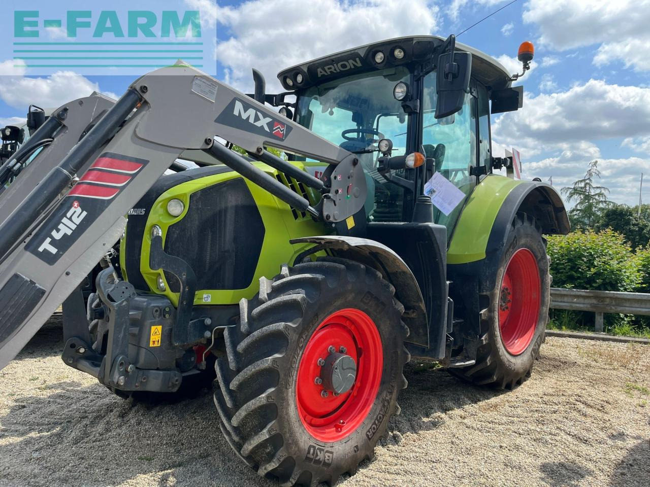 CLAAS arion 510 cmatic - stage v - Tracteur agricole: photos 2 CLAAS arion 510 cmatic - stage v - Tracteur agricole: photos 2
