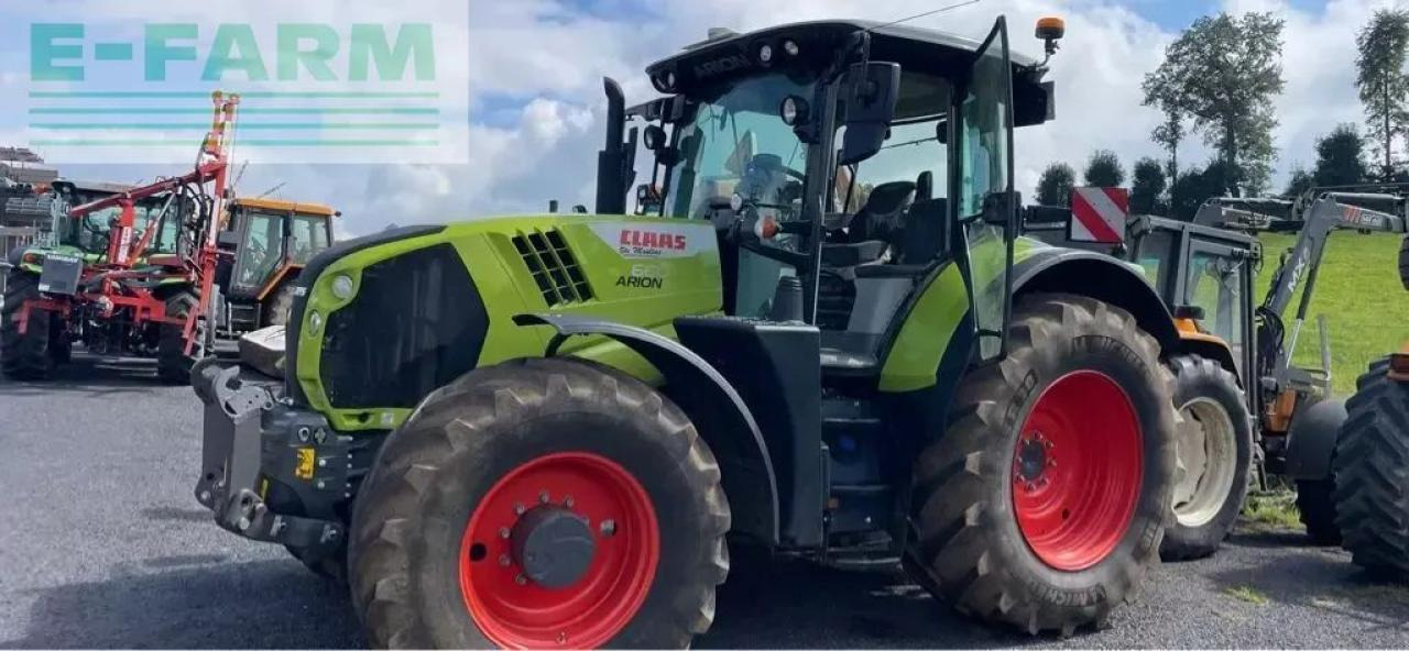 CLAAS arion 660 cmatic cis+ CMATIC CIS+ - Tracteur agricole: photos 2 CLAAS arion 660 cmatic cis+ CMATIC CIS+ - Tracteur agricole: photos 2