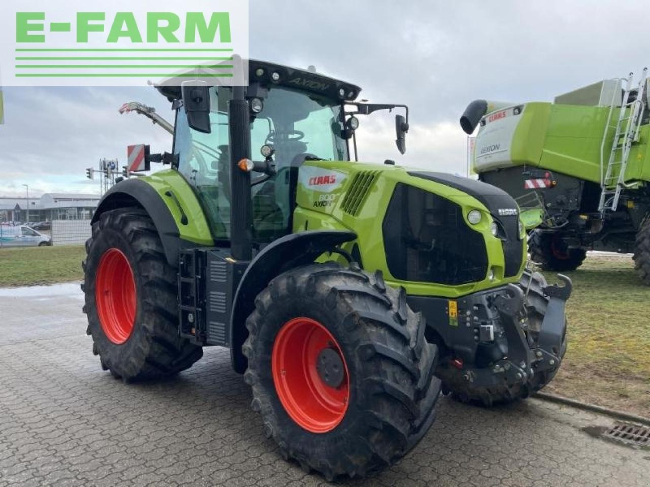 CLAAS axion 800 cis+ - Tracteur agricole: photos 3 CLAAS axion 800 cis+ - Tracteur agricole: photos 3