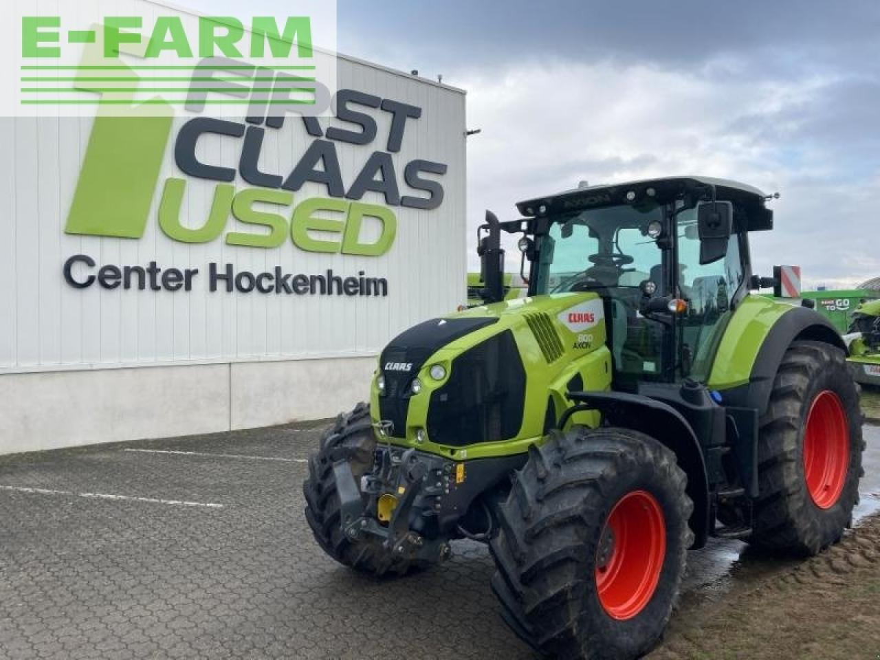 CLAAS axion 800 cis+ - Tracteur agricole: photos 1 CLAAS axion 800 cis+ - Tracteur agricole: photos 1