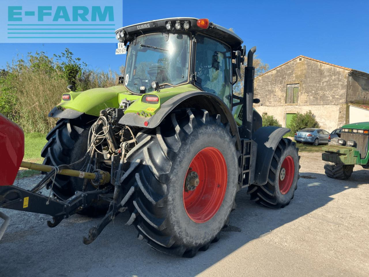 CLAAS axion 830 cmatic CMATIC - Tracteur agricole: photos 4 CLAAS axion 830 cmatic CMATIC - Tracteur agricole: photos 4