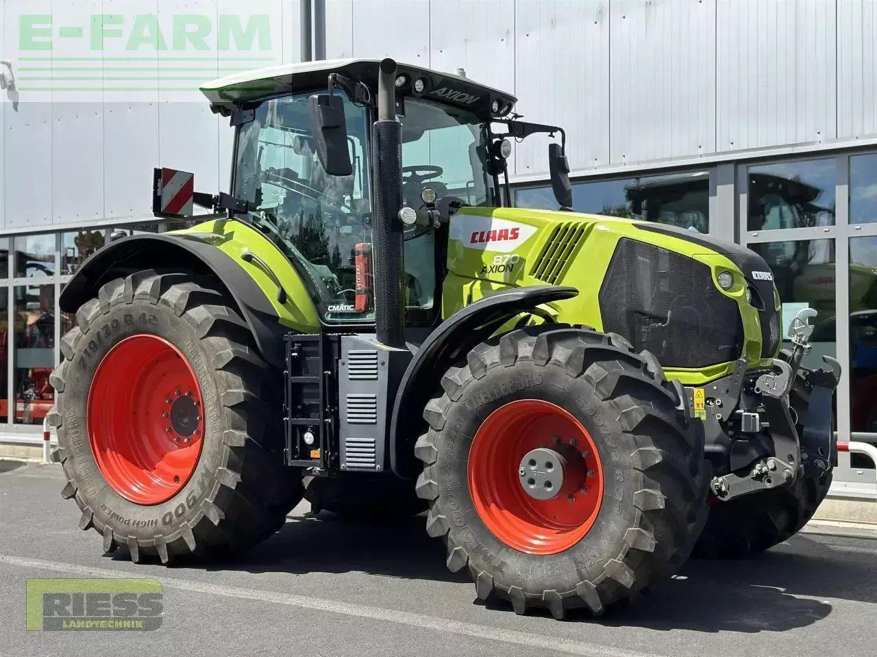 CLAAS axion 870 cebis cmatic CMATIC CEBIS - Tracteur agricole: photos 2 CLAAS axion 870 cebis cmatic CMATIC CEBIS - Tracteur agricole: photos 2