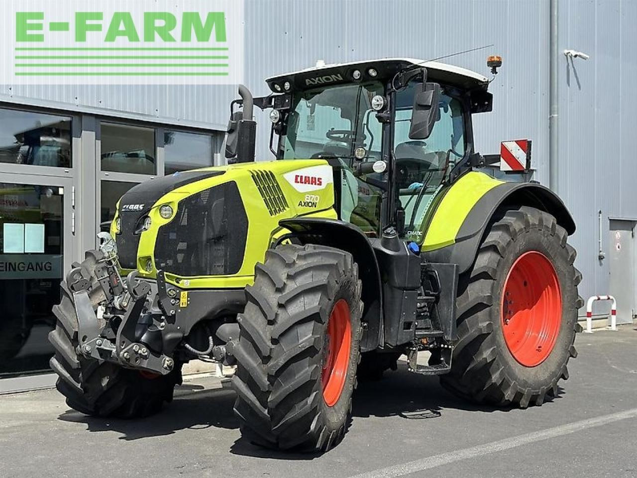 CLAAS axion 870 cebis cmatic CMATIC CEBIS - Tracteur agricole: photos 1 CLAAS axion 870 cebis cmatic CMATIC CEBIS - Tracteur agricole: photos 1