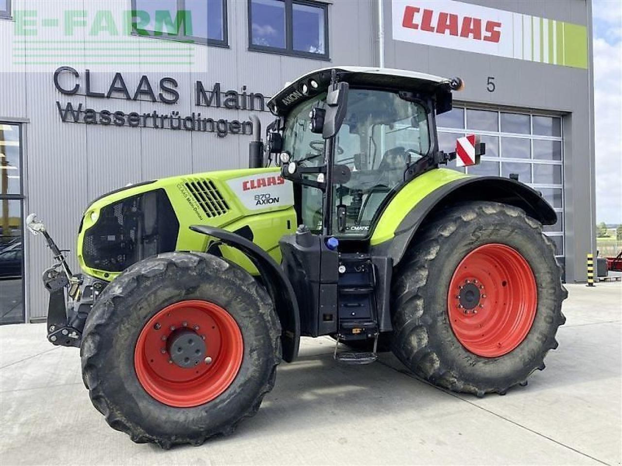 CLAAS axion 870 cmatic cebis CMATIC CEBIS - Tracteur agricole: photos 1 CLAAS axion 870 cmatic cebis CMATIC CEBIS - Tracteur agricole: photos 1