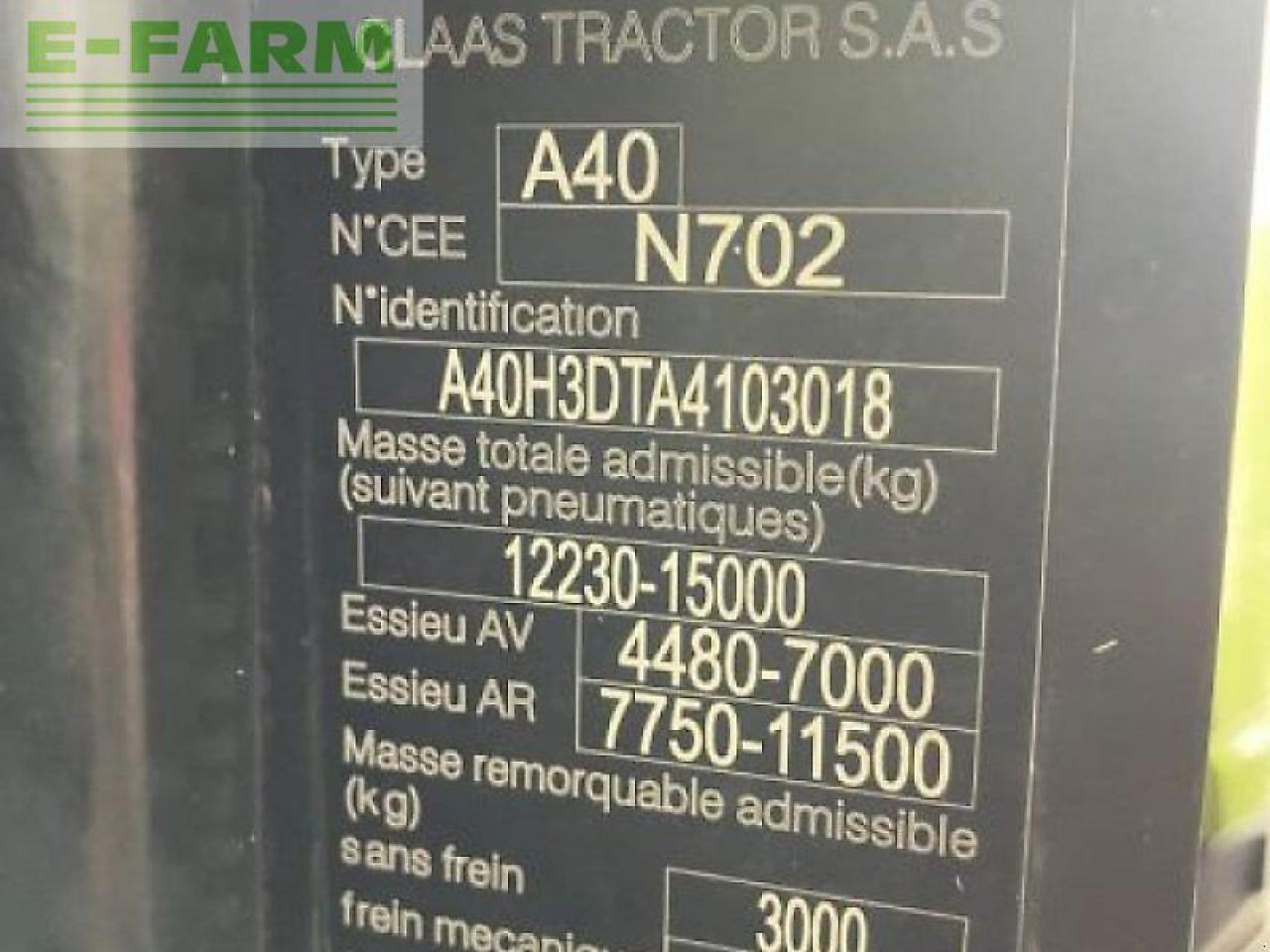 Tracteur agricole CLAAS axion 870 cmatic gps rtk CMATIC: photos 7