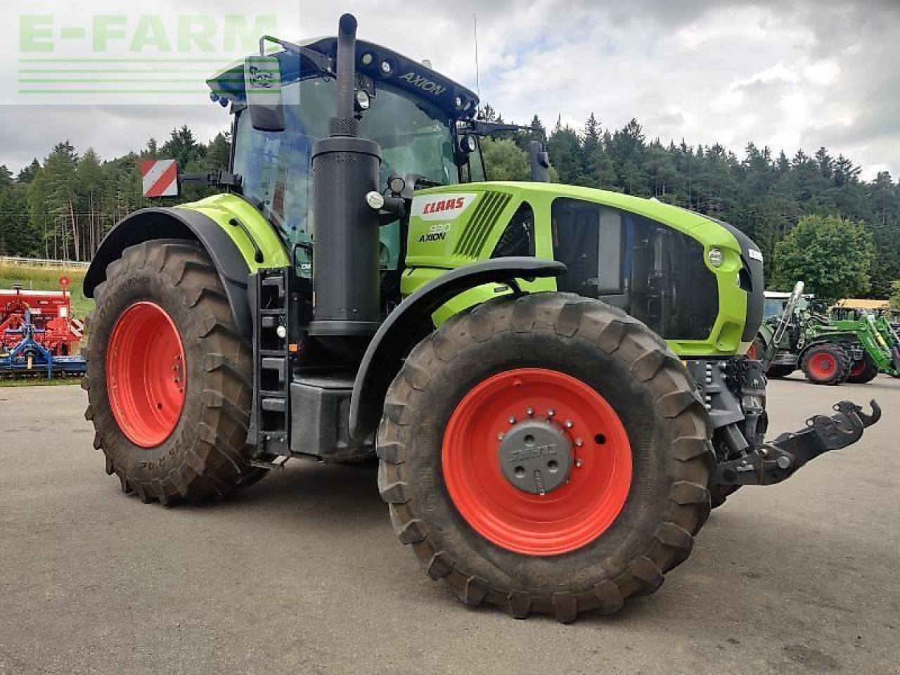 Tracteur agricole CLAAS axion 930 cmatic cebis CMATIC CEBIS: photos 9