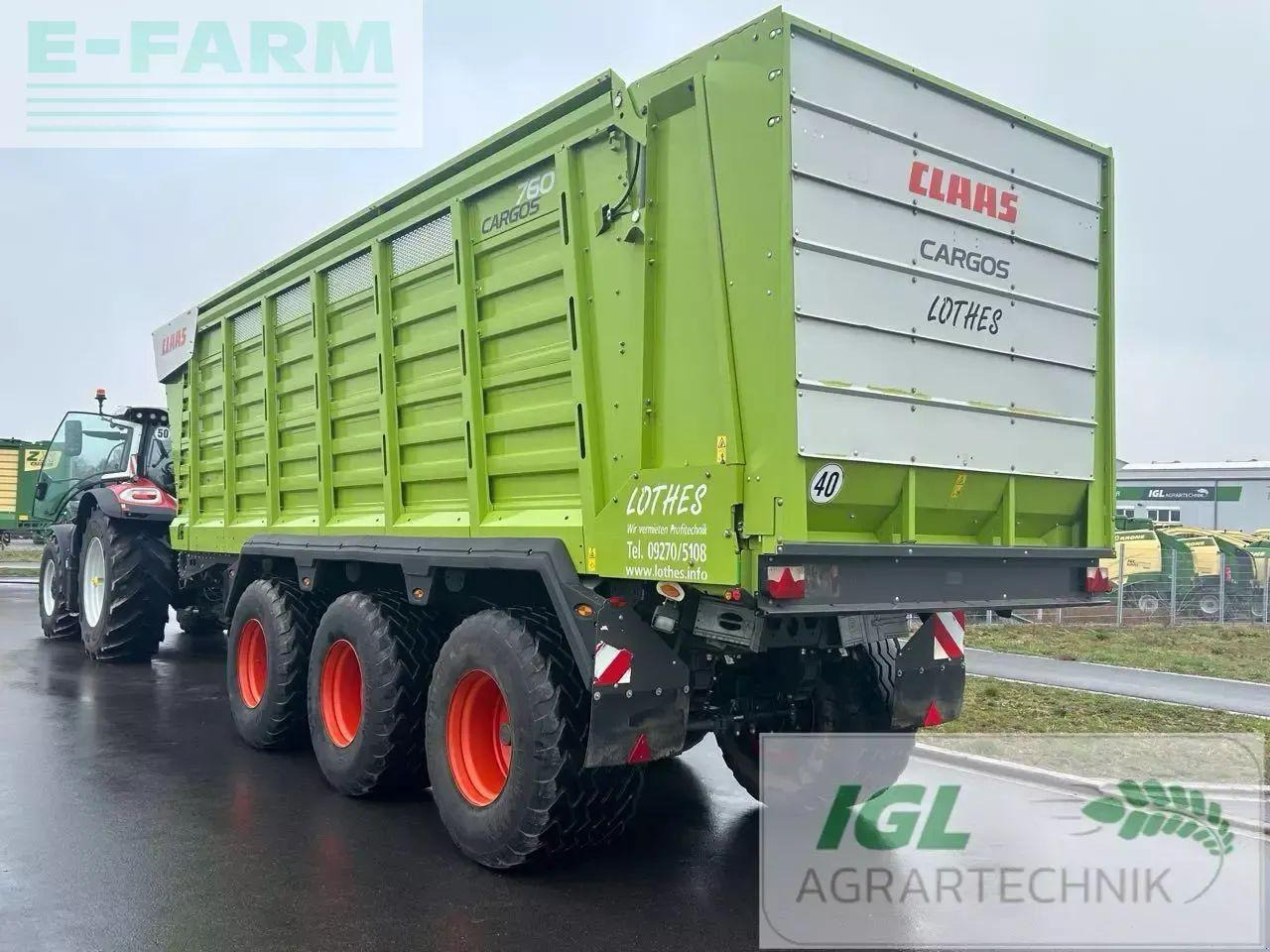 CLAAS cargos 760 - Benne agricole: photos 4 CLAAS cargos 760 - Benne agricole: photos 4