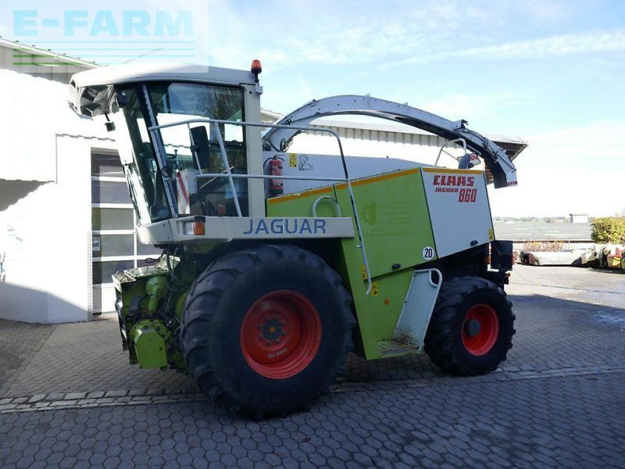 CLAAS jaguar 860 inkl. orbis 600 und pu 300 hd - Ensileuse: photos 1 CLAAS jaguar 860 inkl. orbis 600 und pu 300 hd - Ensileuse: photos 1