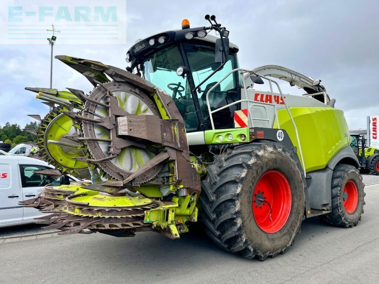 CLAAS jaguar 940 (494), orbis 600 ac ts pro, pick up 3 - Ensileuse: photos 1 CLAAS jaguar 940 (494), orbis 600 ac ts pro, pick up 3 - Ensileuse: photos 1