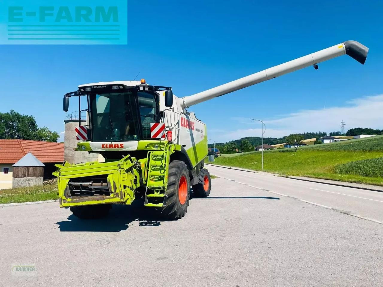 Moissonneuse-batteuse CLAAS lexion 570 montana: photos 10
