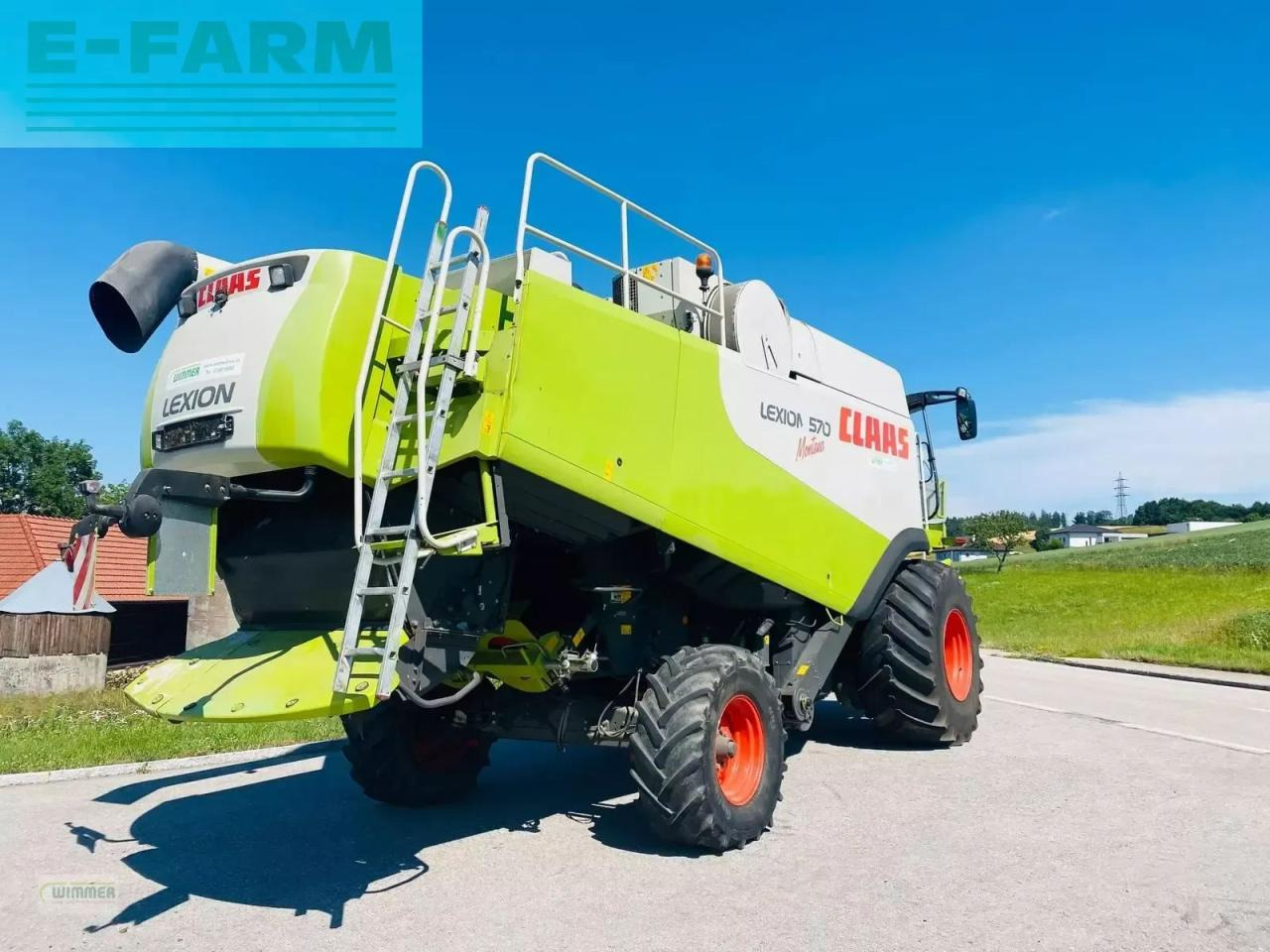 Moissonneuse-batteuse CLAAS lexion 570 montana: photos 27
