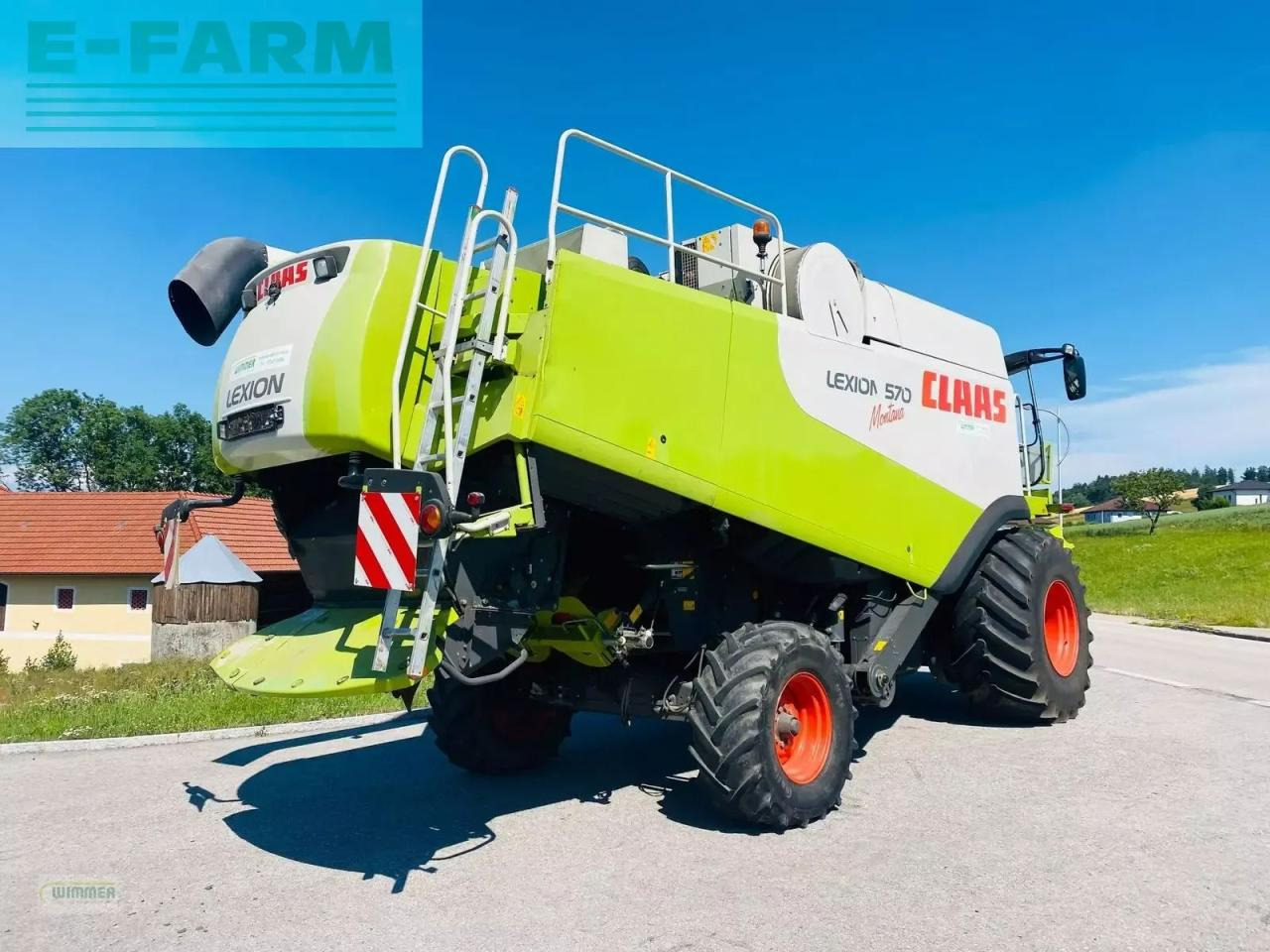 Moissonneuse-batteuse CLAAS lexion 570 montana: photos 26