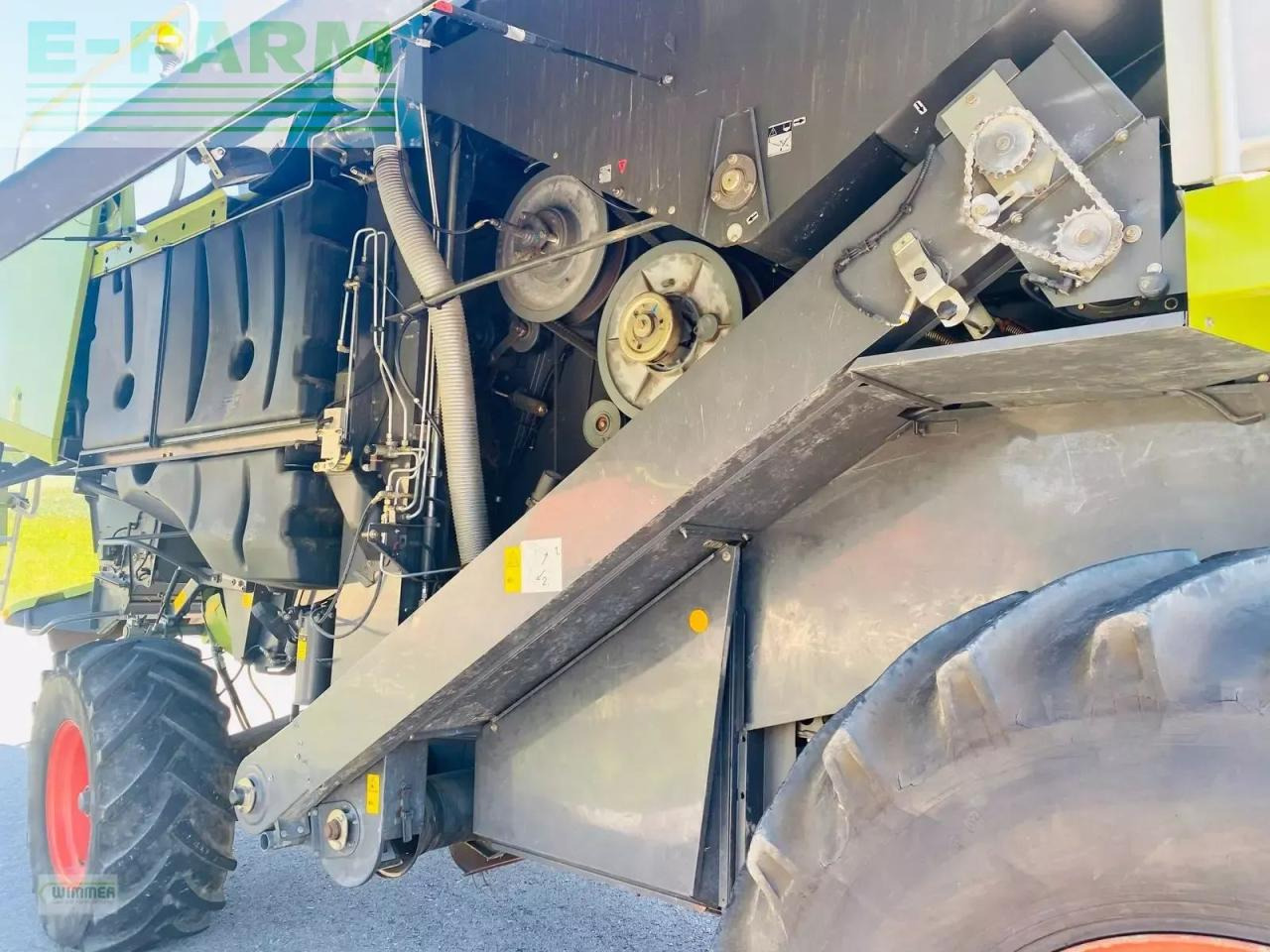 Moissonneuse-batteuse CLAAS lexion 570 montana: photos 23