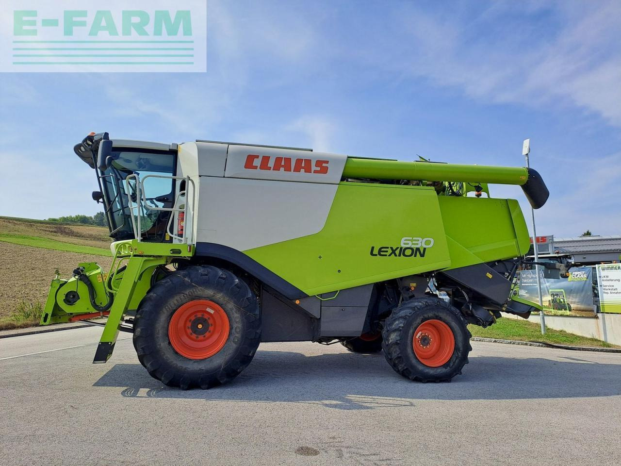 CLAAS lexion 630 - allrad - Moissonneuse-batteuse: photos 2 CLAAS lexion 630 - allrad - Moissonneuse-batteuse: photos 2