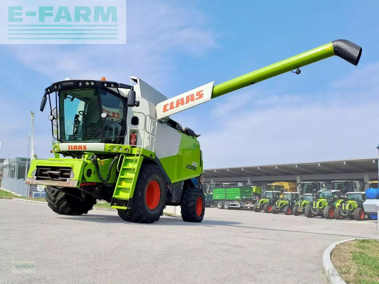 CLAAS lexion 630 - allrad - Moissonneuse-batteuse: photos 1 CLAAS lexion 630 - allrad - Moissonneuse-batteuse: photos 1