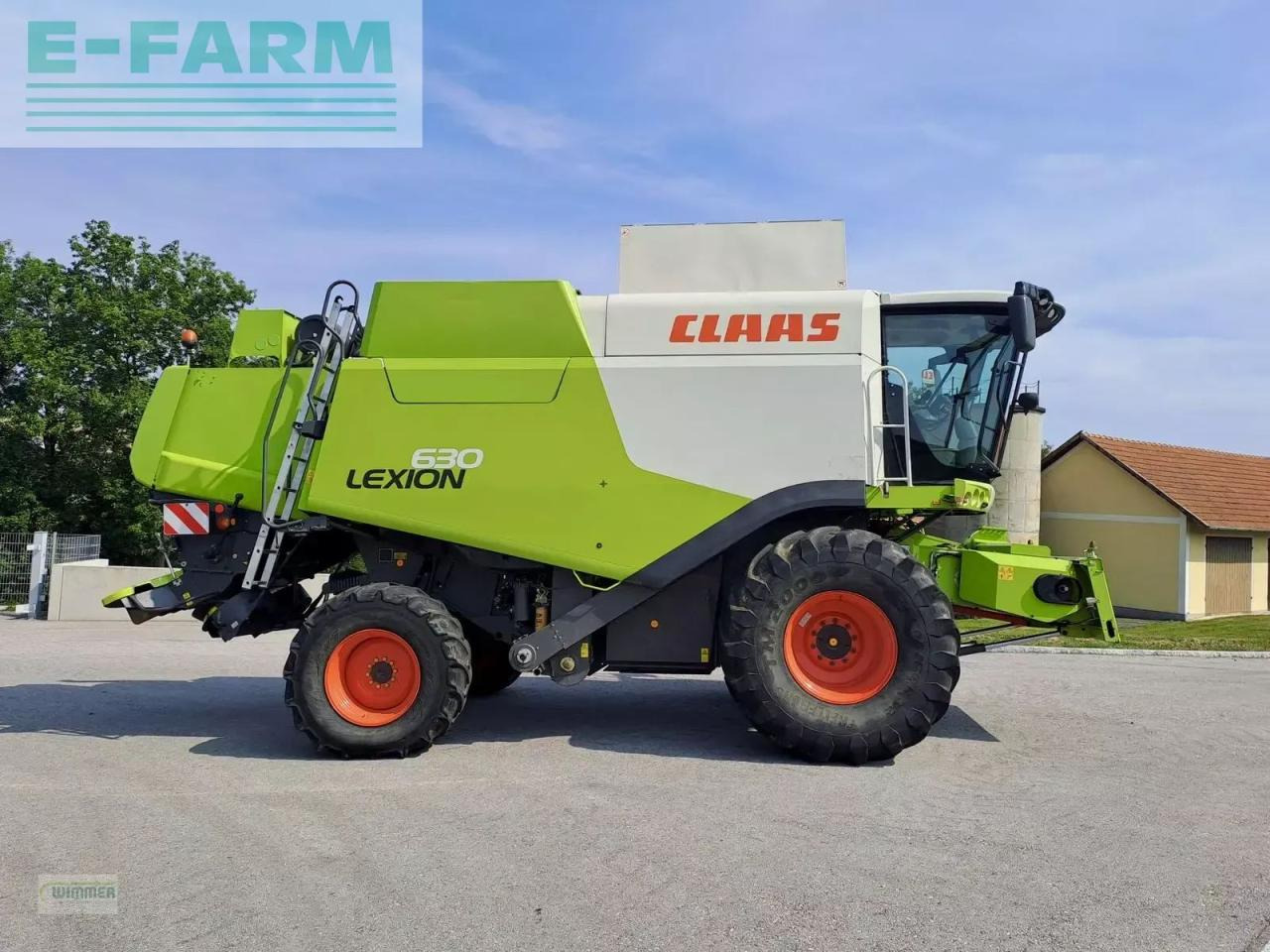 CLAAS lexion 630 - allrad - Moissonneuse-batteuse: photos 5 CLAAS lexion 630 - allrad - Moissonneuse-batteuse: photos 5