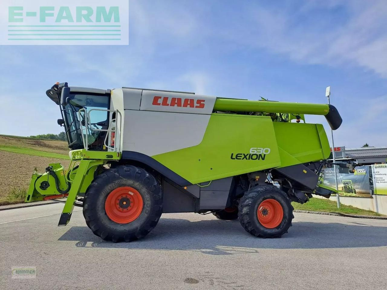 CLAAS lexion 630 - allrad - (gebrauchter lexion 600) - Moissonneuse-batteuse: photos 3 CLAAS lexion 630 - allrad - (gebrauchter lexion 600) - Moissonneuse-batteuse: photos 3