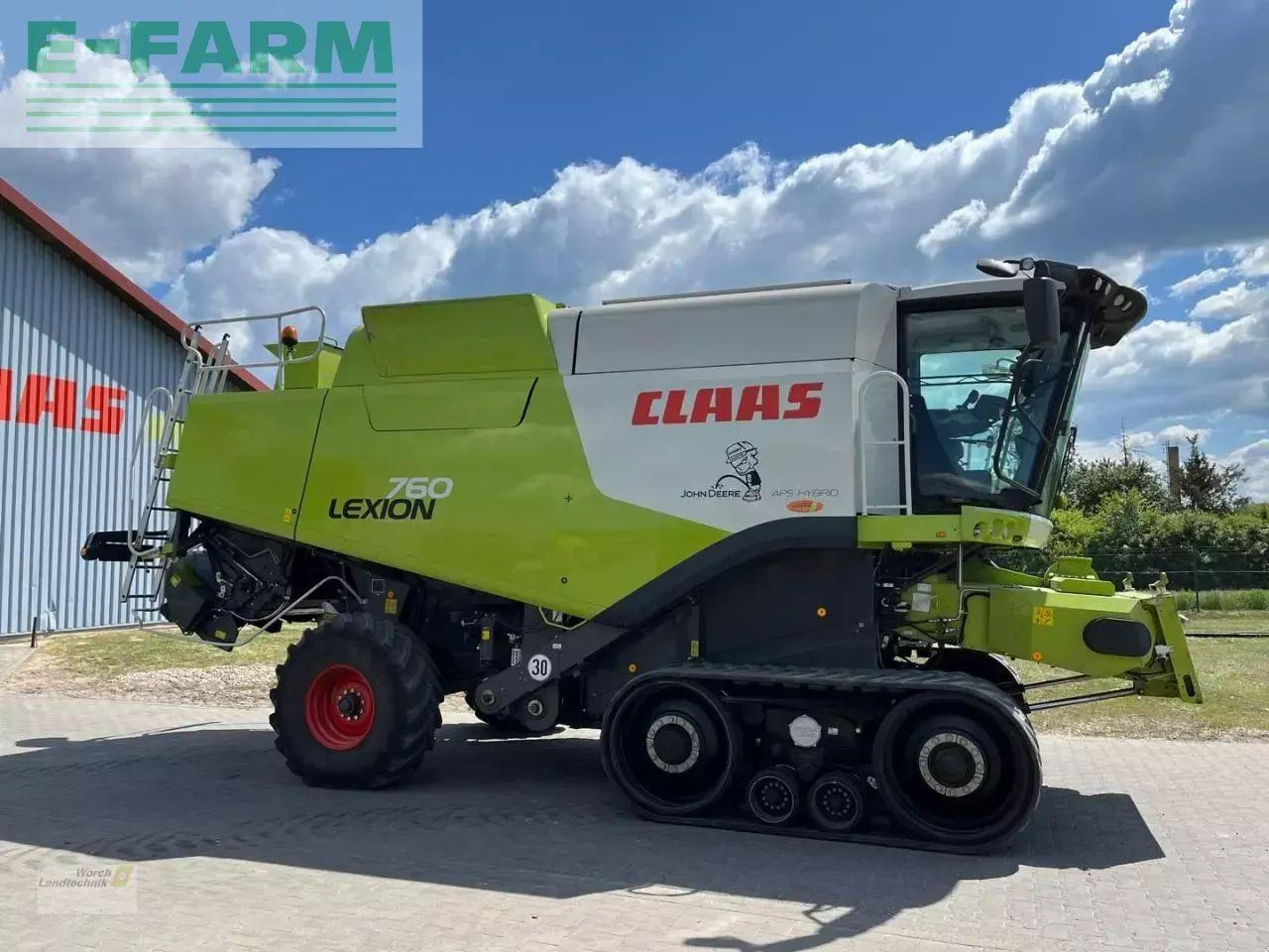 CLAAS lexion 760 terra trac - Moissonneuse-batteuse: photos 4 CLAAS lexion 760 terra trac - Moissonneuse-batteuse: photos 4
