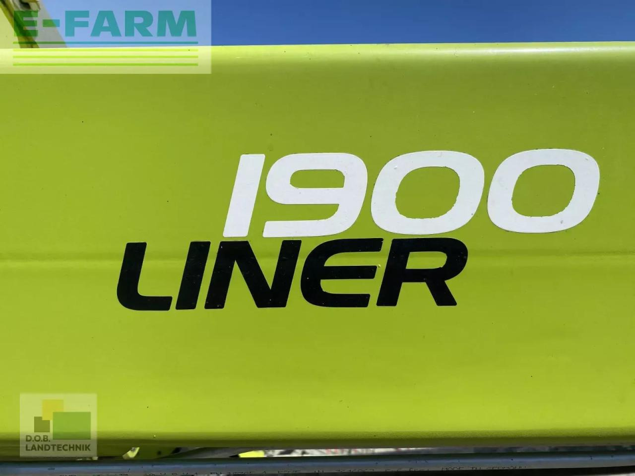 CLAAS liner 1900 - Faneuse: photos 2 CLAAS liner 1900 - Faneuse: photos 2