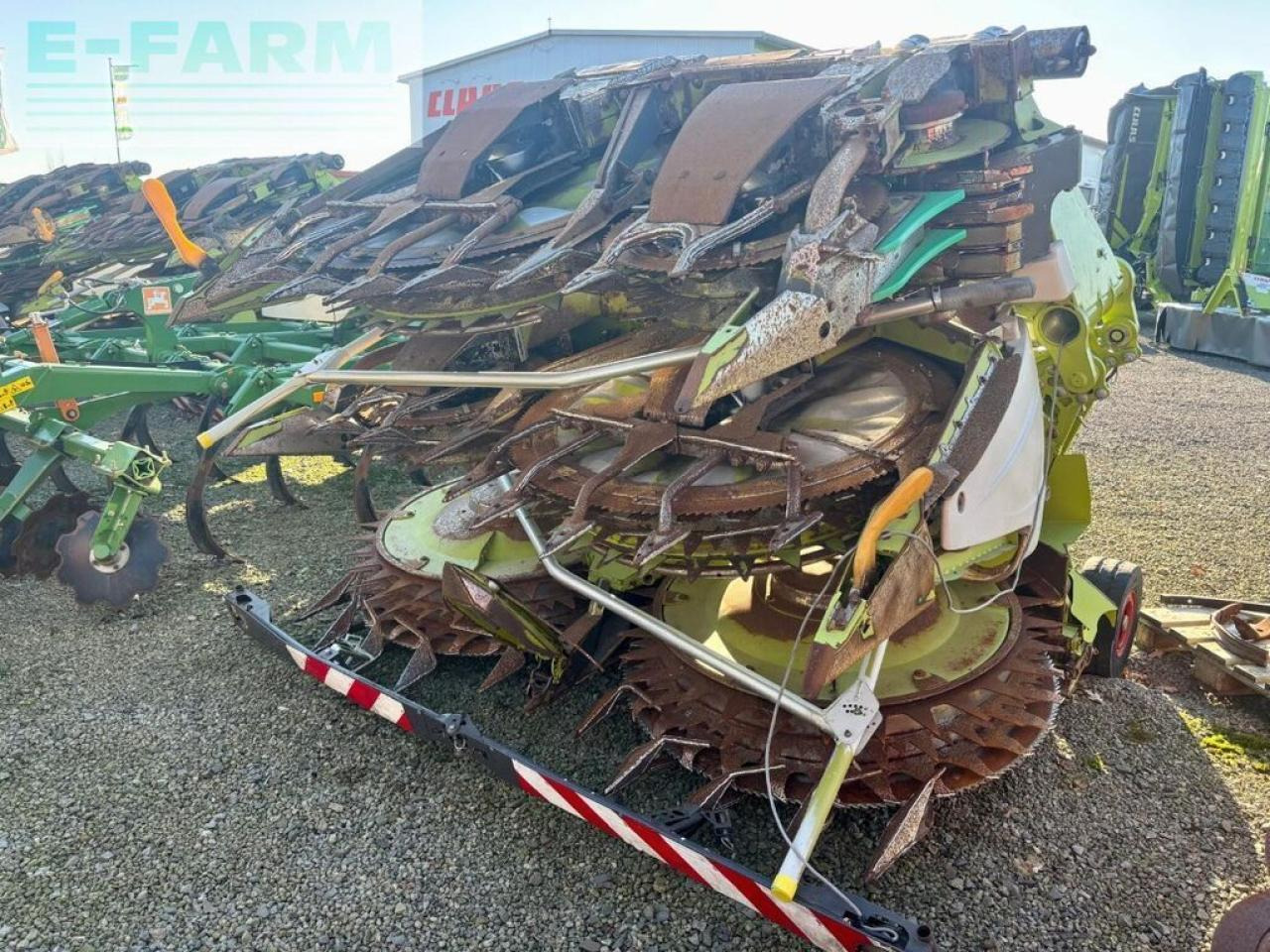 CLAAS orbis 750 ac auto contour, 10-reiher, für jaguar - Accessoire aux ensileuses: photos 4 CLAAS orbis 750 ac auto contour, 10-reiher, für jaguar - Accessoire aux ensileuses: photos 4