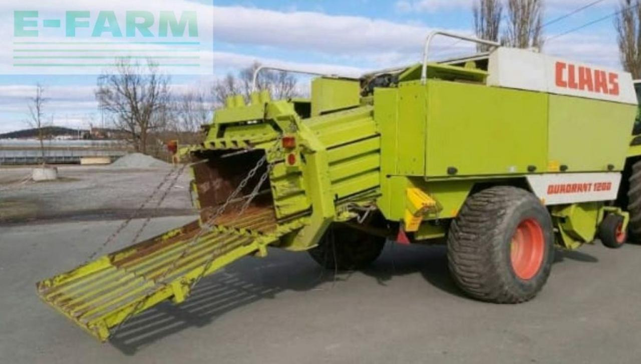 CLAAS quadrant 1200 lte - Presse à balles cubiques: photos 1 CLAAS quadrant 1200 lte - Presse à balles cubiques: photos 1