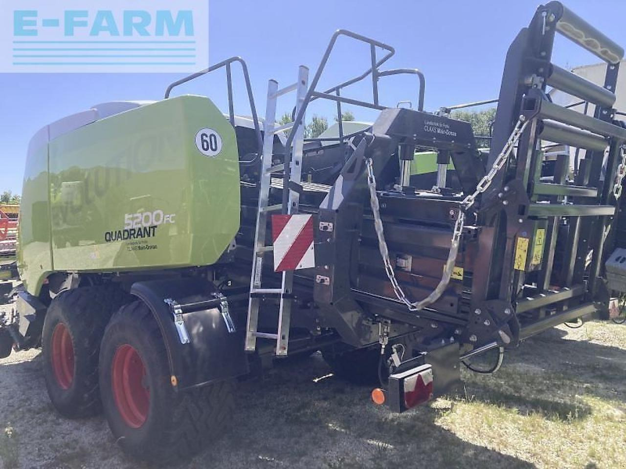 CLAAS quadrant 5200 fc mit waage - Presse à balles cubiques: photos 4 CLAAS quadrant 5200 fc mit waage - Presse à balles cubiques: photos 4