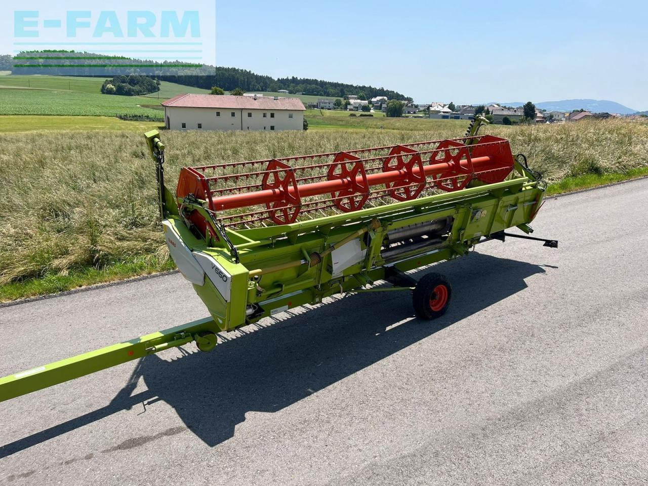 CLAAS vario 660 inkl. rapstrennmesser links/rechts - Moissoneuse: photos 1 CLAAS vario 660 inkl. rapstrennmesser links/rechts - Moissoneuse: photos 1