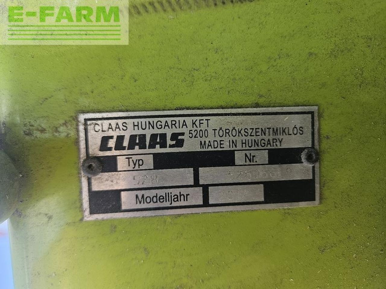 Moissoneuse CLAAS vario 770 + rapstrenner + transportwagen: photos 11