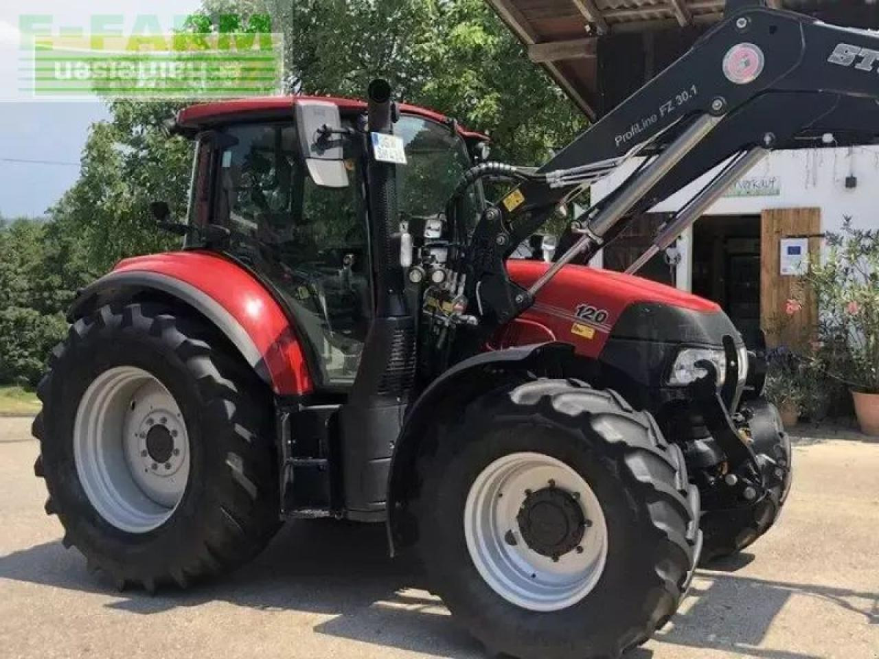 Tracteur agricole Case-IH luxxum 120: photos 17
