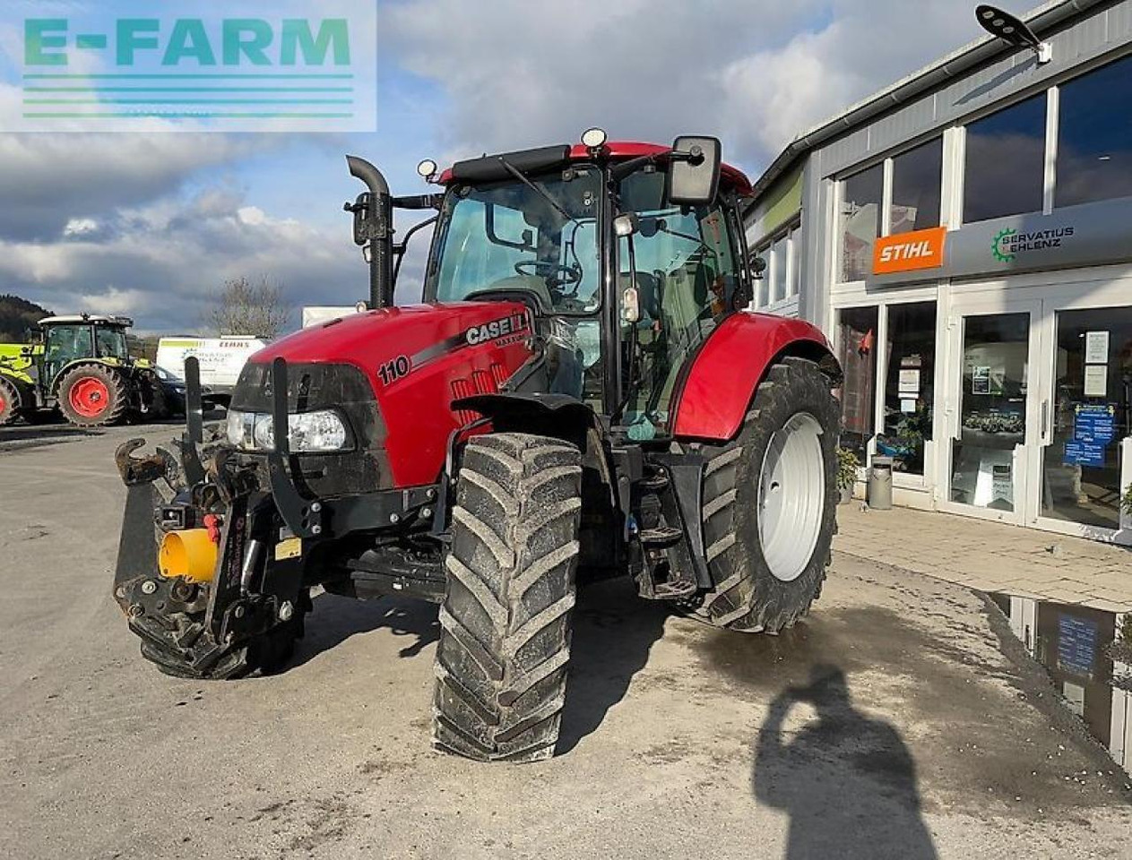 Case-IH maxxum 110 niedrigdach mit fronthydraulik und zapfwelle - Tracteur agricole: photos 1 Case-IH maxxum 110 niedrigdach mit fronthydraulik und zapfwelle - Tracteur agricole: photos 1