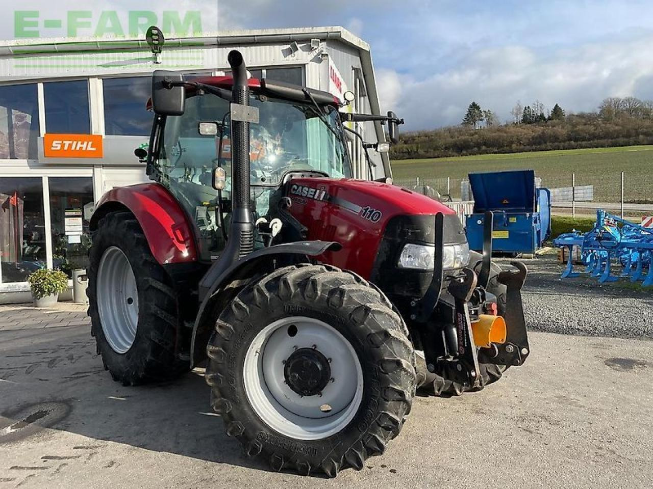 Case-IH maxxum 110 niedrigdach mit fronthydraulik und zapfwelle - Tracteur agricole: photos 2 Case-IH maxxum 110 niedrigdach mit fronthydraulik und zapfwelle - Tracteur agricole: photos 2