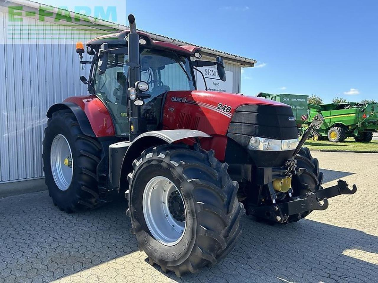 Tracteur agricole Case-IH puma 240 cvx CVX: photos 8