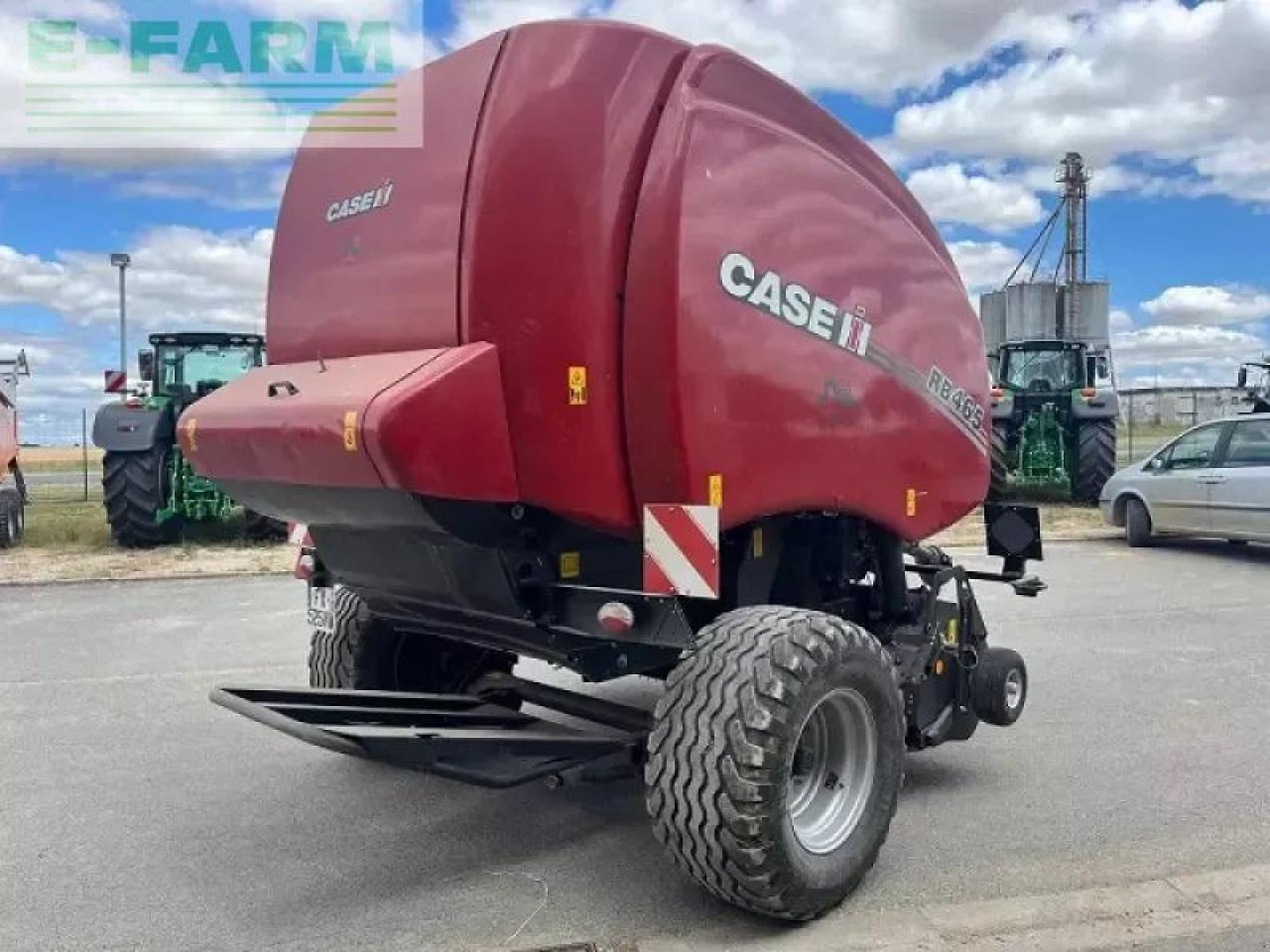 Case-IH rb 465 - Presse à balles cubiques: photos 3 Case-IH rb 465 - Presse à balles cubiques: photos 3