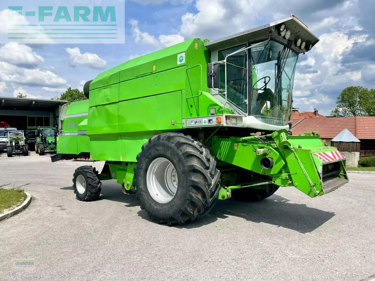Deutz-Fahr 4075 balance - (gebrauchter deutz fahr 4075) - Moissonneuse-batteuse: photos 3 Deutz-Fahr 4075 balance - (gebrauchter deutz fahr 4075) - Moissonneuse-batteuse: photos 3