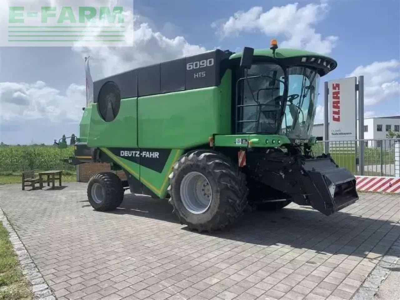 Deutz-Fahr 6090 hts balance - Moissonneuse-batteuse: photos 1 Deutz-Fahr 6090 hts balance - Moissonneuse-batteuse: photos 1
