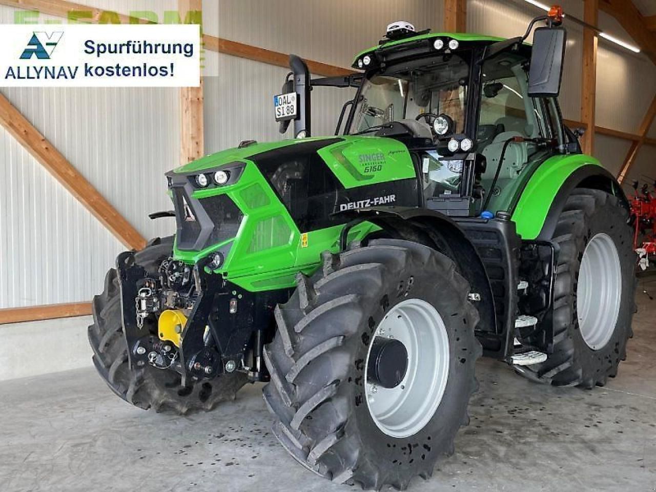 Deutz-Fahr 6160 powershift mit allynav spurführung - Tracteur agricole: photos 1 Deutz-Fahr 6160 powershift mit allynav spurführung - Tracteur agricole: photos 1