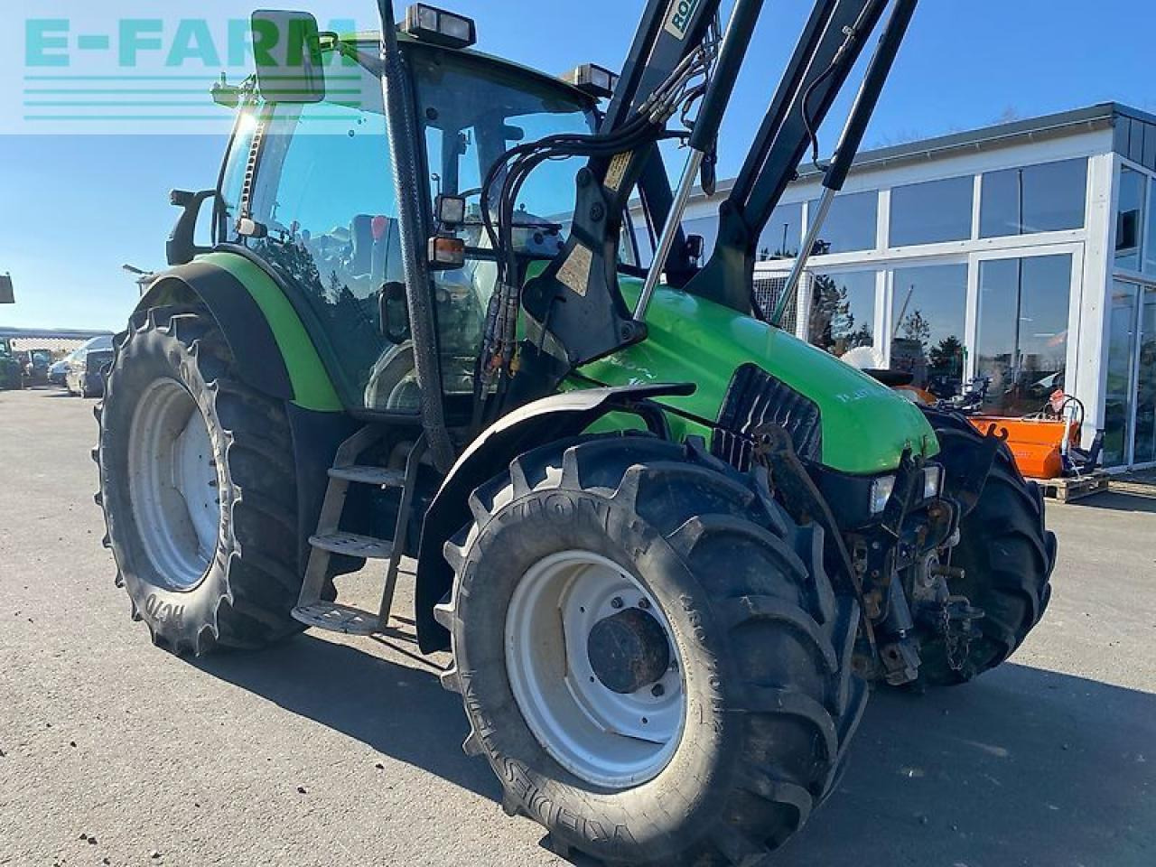 Deutz-Fahr agrotron 106 mit frontlader - Tracteur agricole: photos 1 Deutz-Fahr agrotron 106 mit frontlader - Tracteur agricole: photos 1