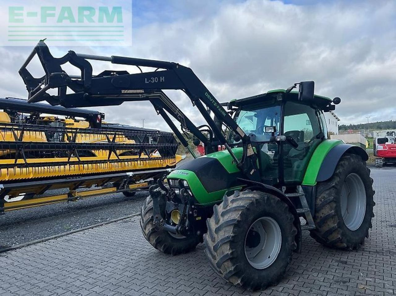 Deutz-Fahr agrotron k 120 - Tracteur agricole: photos 2 Deutz-Fahr agrotron k 120 - Tracteur agricole: photos 2