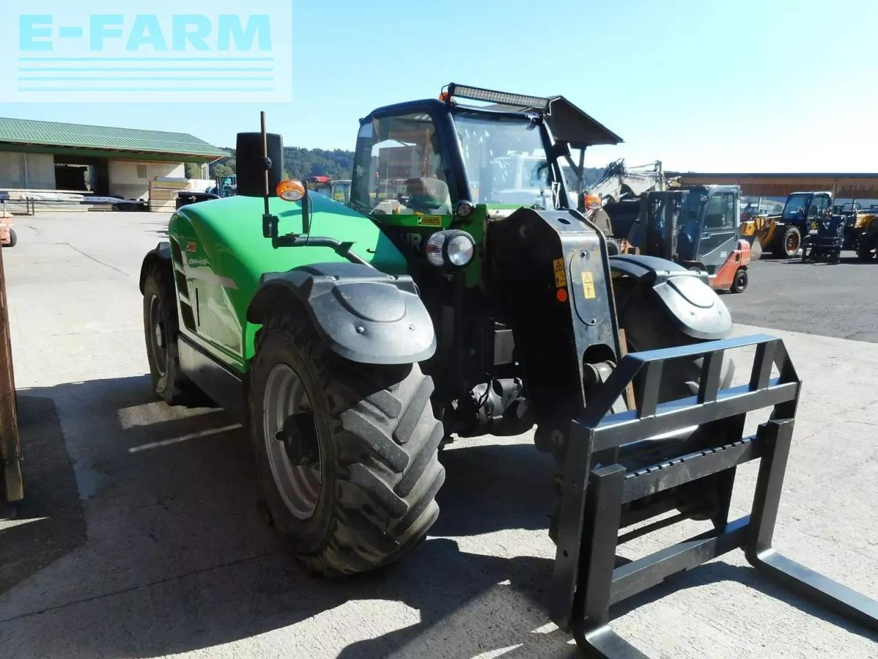 Deutz-Fahr agrovector 37.6 ( 3,7 tonnen - 6 meter ) 40 km/h - Chariot télescopique: photos 5 Deutz-Fahr agrovector 37.6 ( 3,7 tonnen - 6 meter ) 40 km/h - Chariot télescopique: photos 5