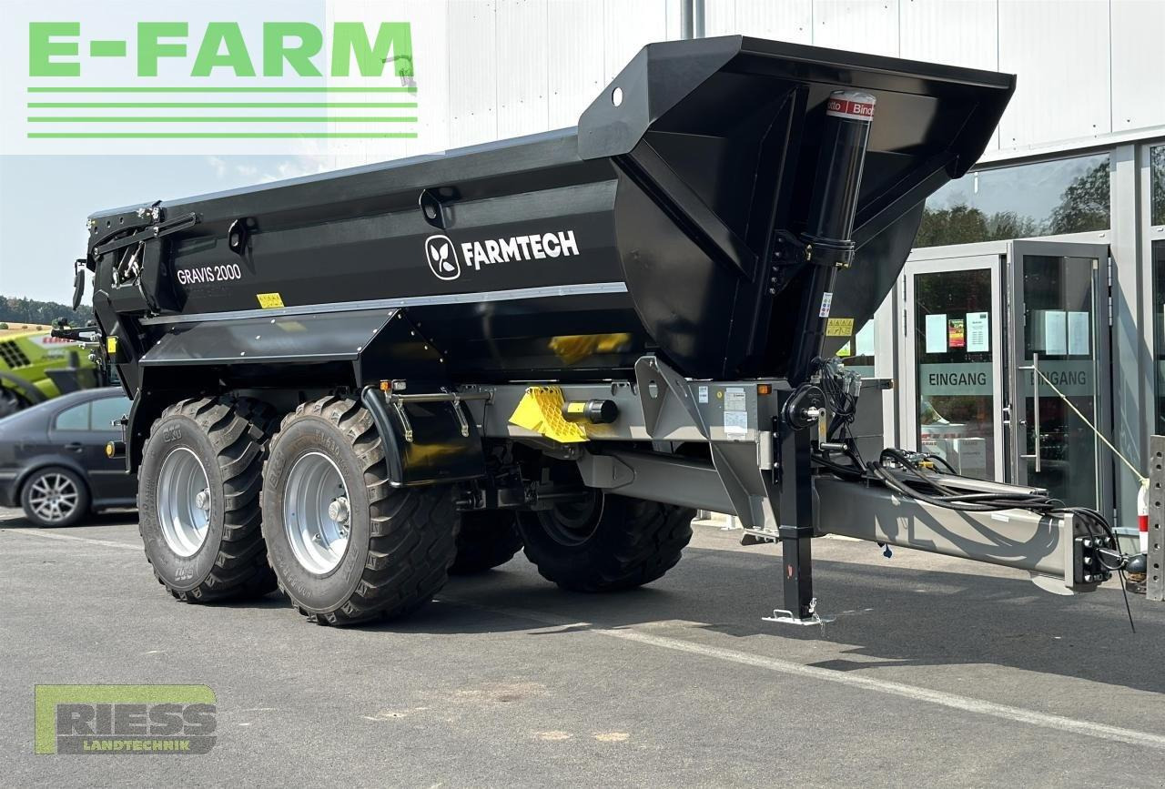 Farmtech gravis 2000 hardox black edition - Benne agricole: photos 2 Farmtech gravis 2000 hardox black edition - Benne agricole: photos 2