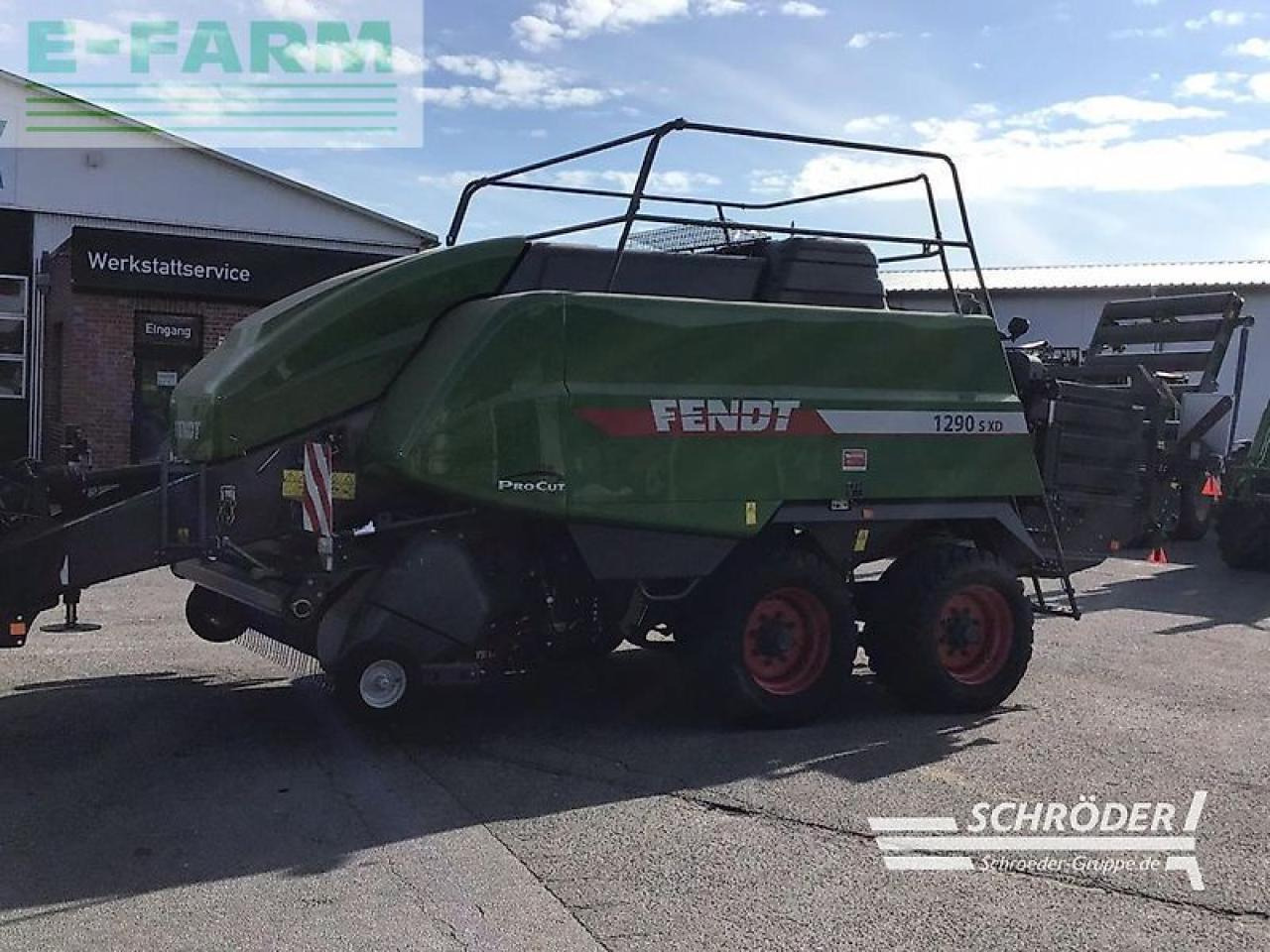 Fendt 1290 xd - nur 4000 ballen ! - Presse à balles cubiques: photos 4 Fendt 1290 xd - nur 4000 ballen ! - Presse à balles cubiques: photos 4