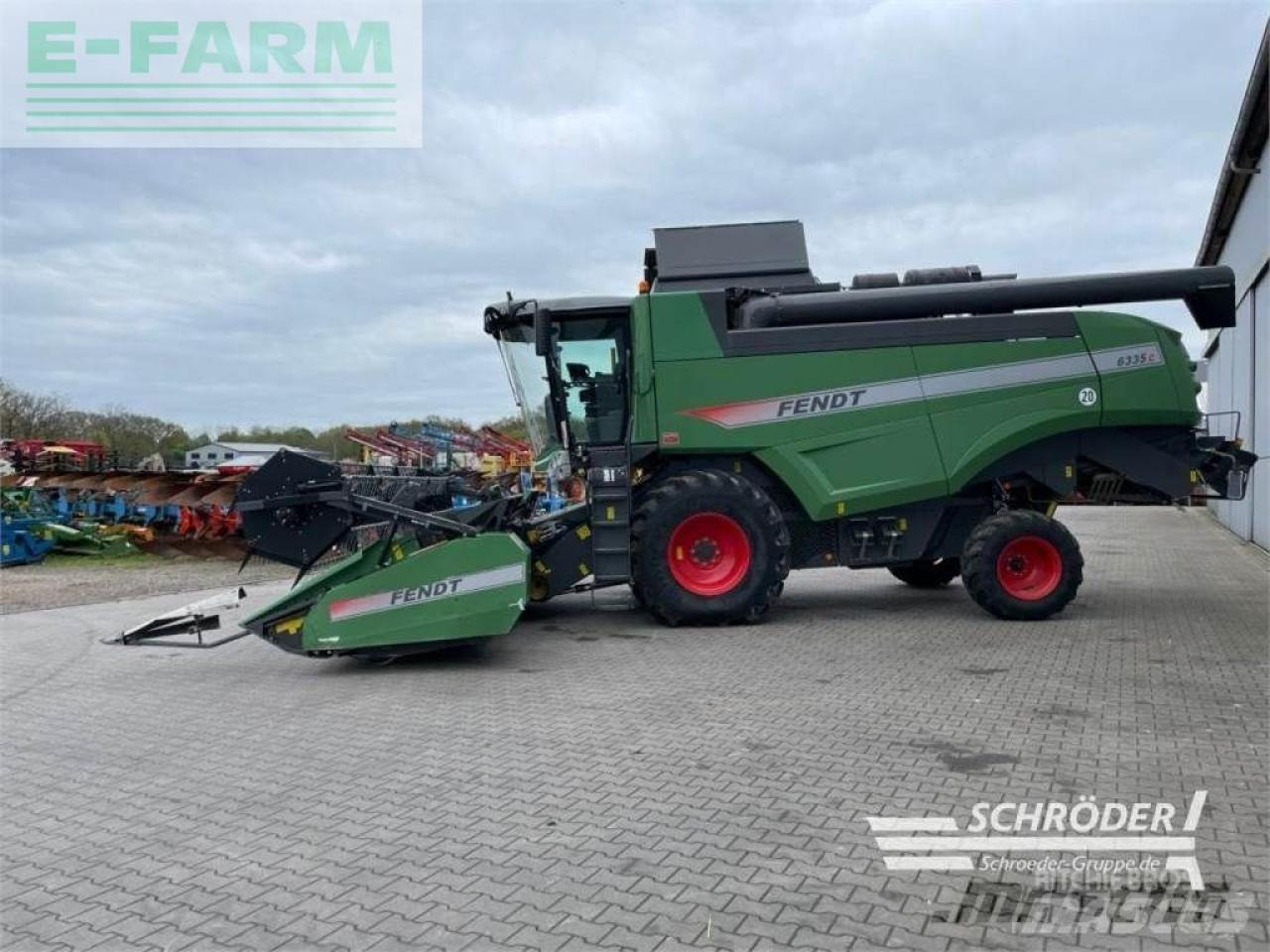 Fendt 6335 c - Moissonneuse-batteuse: photos 5 Fendt 6335 c - Moissonneuse-batteuse: photos 5