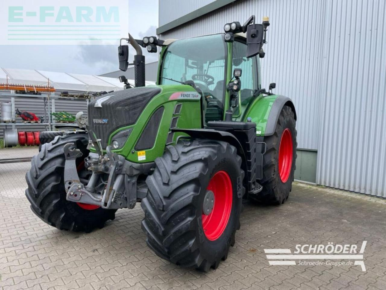 Fendt 724 s4 power plus rtk - Tracteur agricole: photos 5 Fendt 724 s4 power plus rtk - Tracteur agricole: photos 5