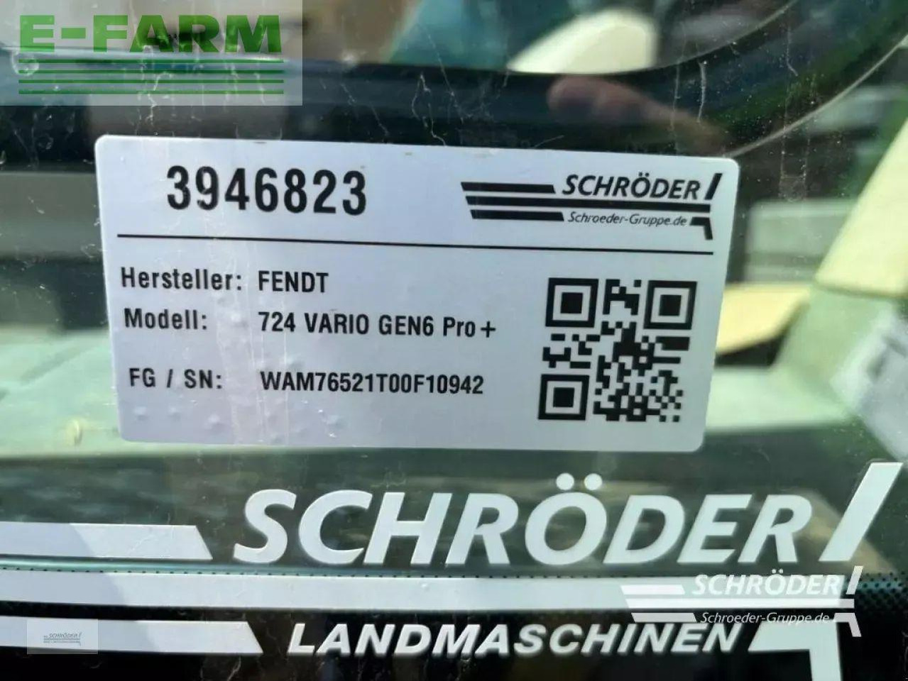Fendt 724 vario gen6 profi plus ProfiPlus - Tracteur agricole: photos 4 Fendt 724 vario gen6 profi plus ProfiPlus - Tracteur agricole: photos 4