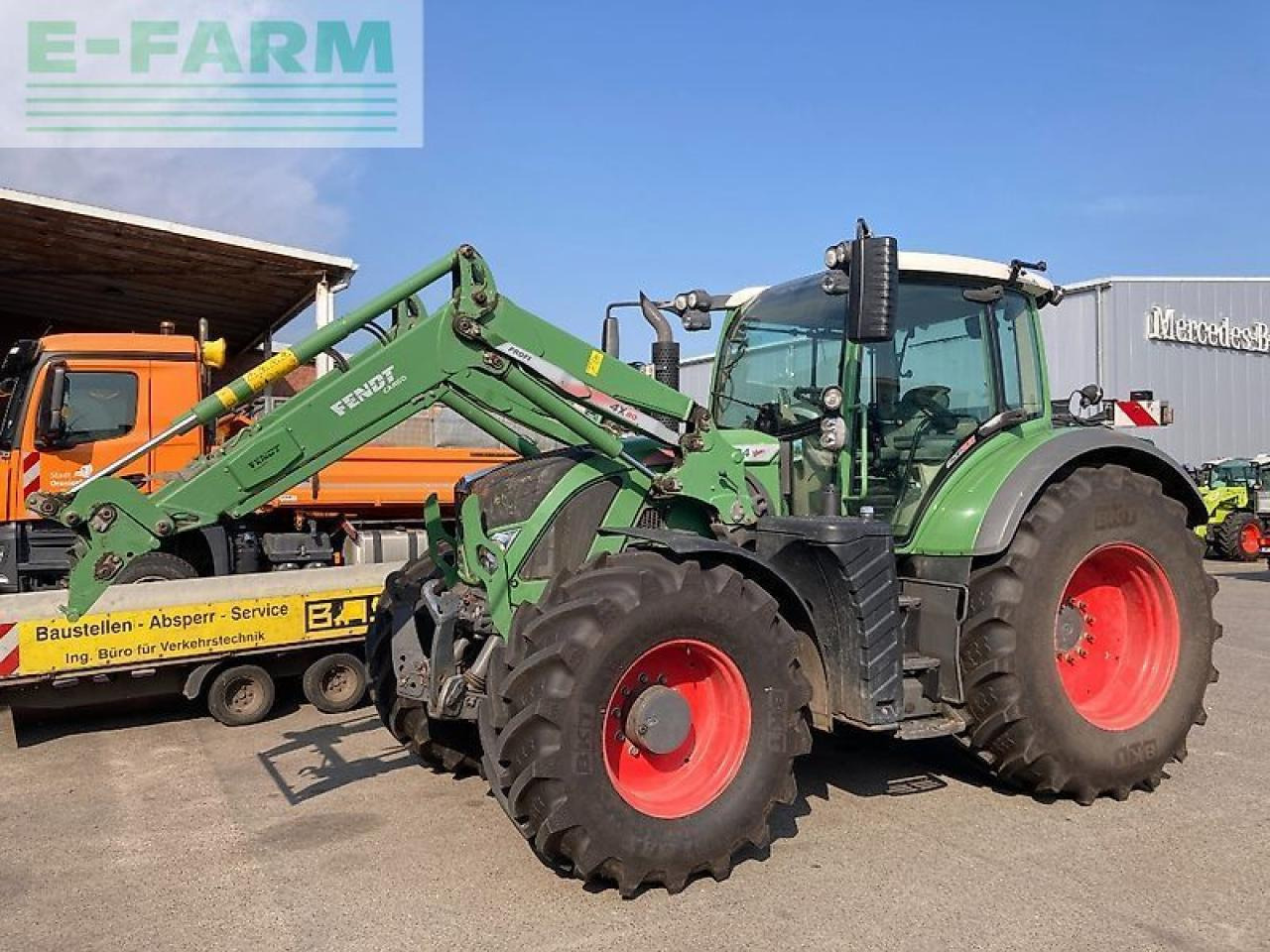 Fendt 724 vario tms profi plus mit frontlader ProfiPlus - Tracteur agricole: photos 2 Fendt 724 vario tms profi plus mit frontlader ProfiPlus - Tracteur agricole: photos 2