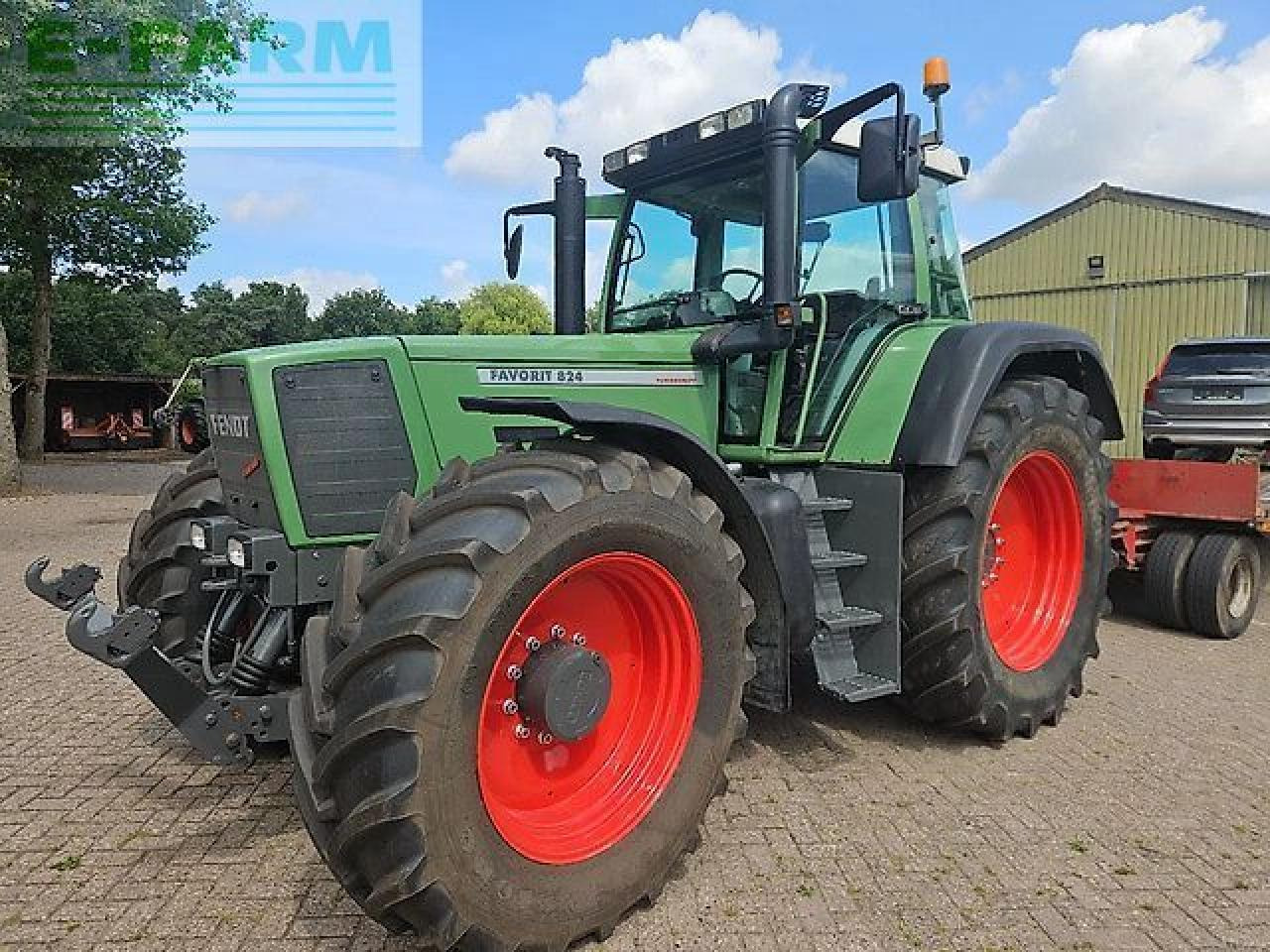 Tracteur agricole Fendt favorit 824 turboshift ( 816 818 822 ): photos 28