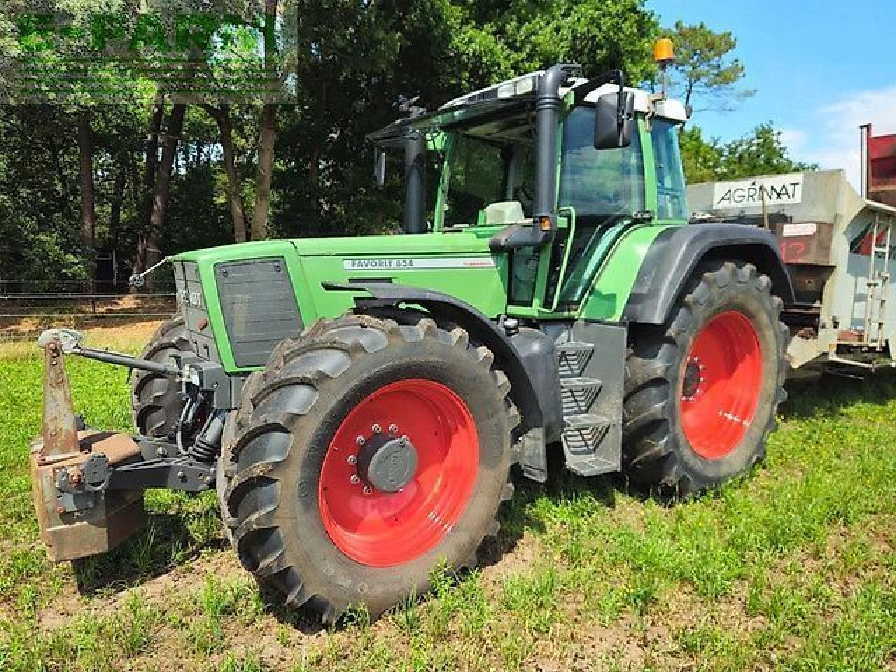 Tracteur agricole Fendt favorit 824 turboshift ( 816 818 822 ): photos 9