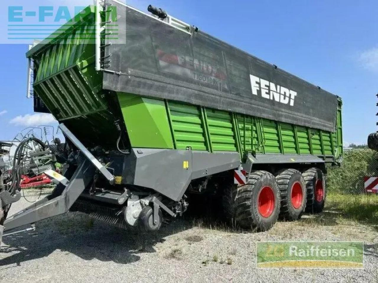 Fendt tigo 100 xr - Autochargeuse: photos 1 Fendt tigo 100 xr - Autochargeuse: photos 1