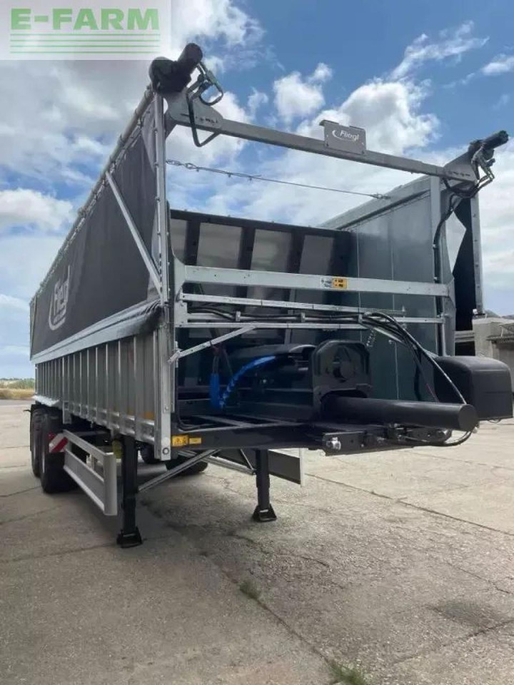 Benne agricole Fliegl abschiebe-sattelauflieger ass 298 agro-truck: photos 10