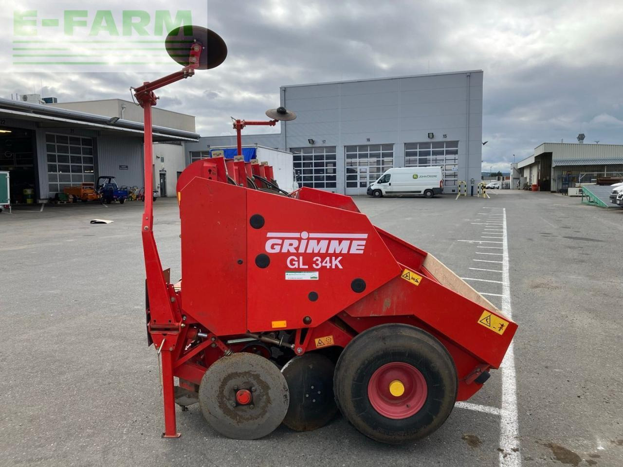 Grimme GL 34K - Arracheuse de pommes de terre: photos 2 Grimme GL 34K - Arracheuse de pommes de terre: photos 2